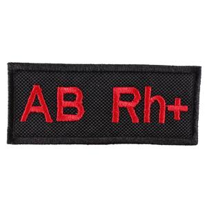 Nášivka s krvnou skupinou AB Rh+