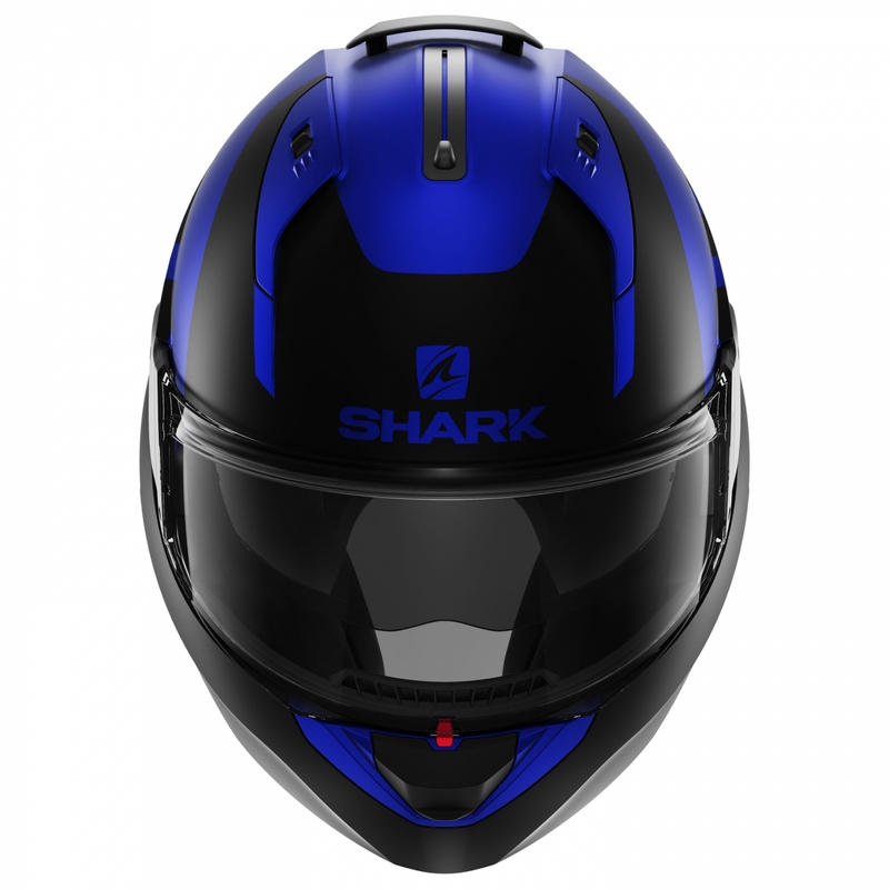 Preklápacia prilba SHARK EVO-ES Kedje čierno-modrá matná