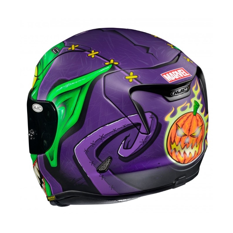 Integrálna prilba na motocykel HJC RPHA 11 Green Goblin MC48SF zeleno-fialová výpredaj