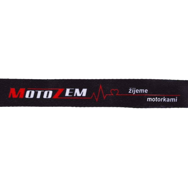 Šnúrka na krk MotoZem Žijeme motorkami