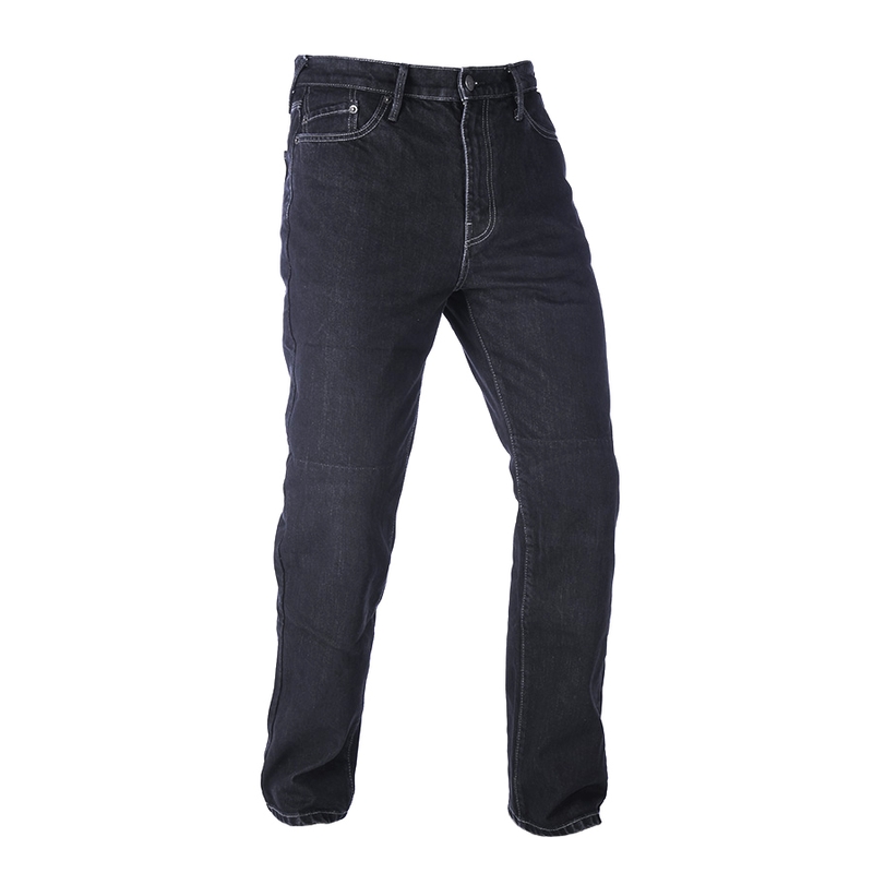 Jeansy na motocykel Oxford Original Approved Jeans čierne výpredaj