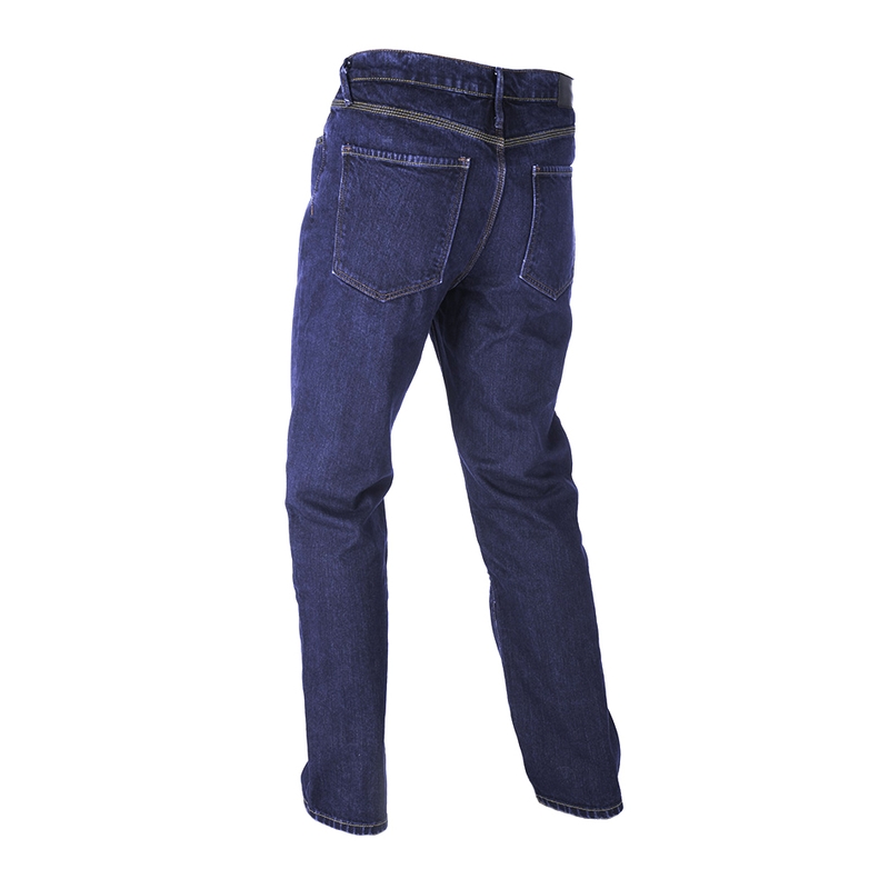 Predĺžené jeansy na motocykel Oxford Original Approved Jeans modré
