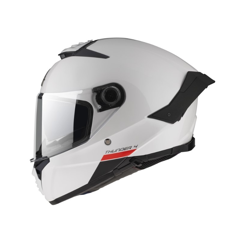 Integrálna prilba na motorku MT FF118SV Thunder 4 SV perleťová biela