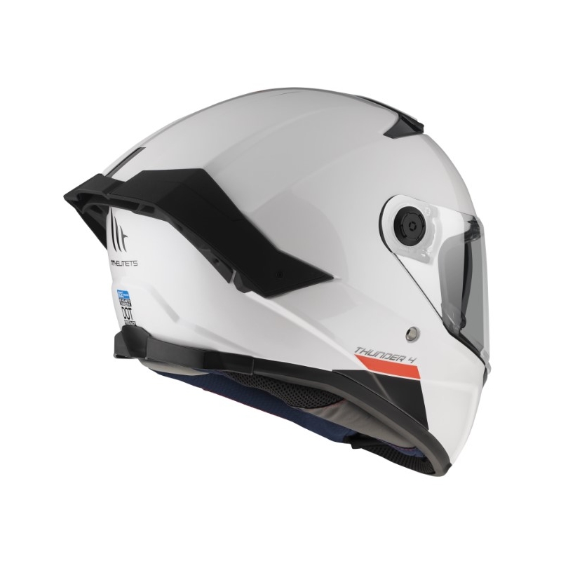 Integrálna prilba na motorku MT FF118SV Thunder 4 SV perleťová biela