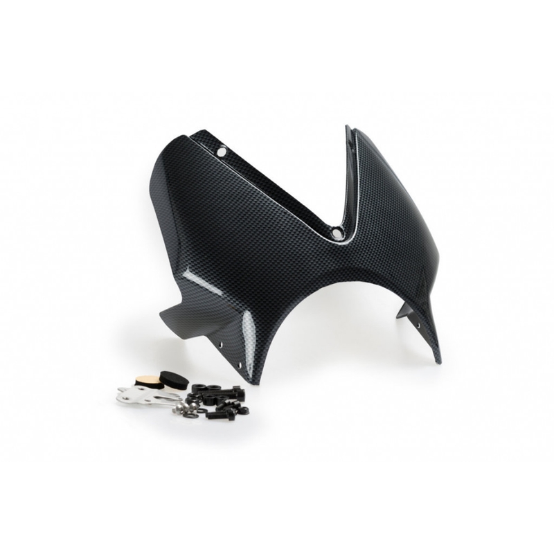 Plexi na motorku PUIG SEMI-FAIRING karbónový vzhľad karbónový vzhľad