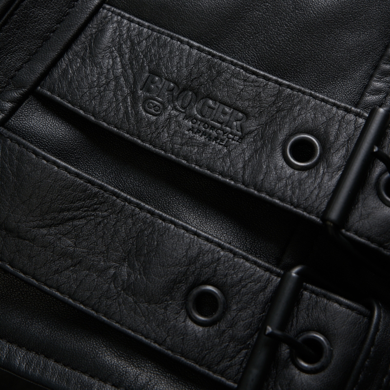 Bunda na motocykel BROGER Ohio čierna výpredaj