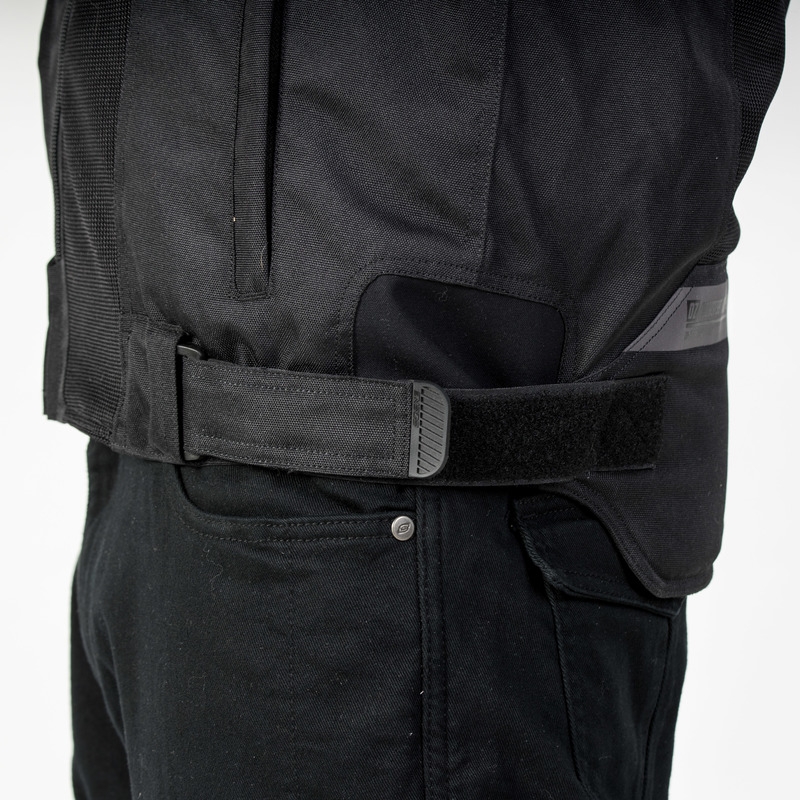 Bunda na motocykel Ozone Flow čierna výpredaj