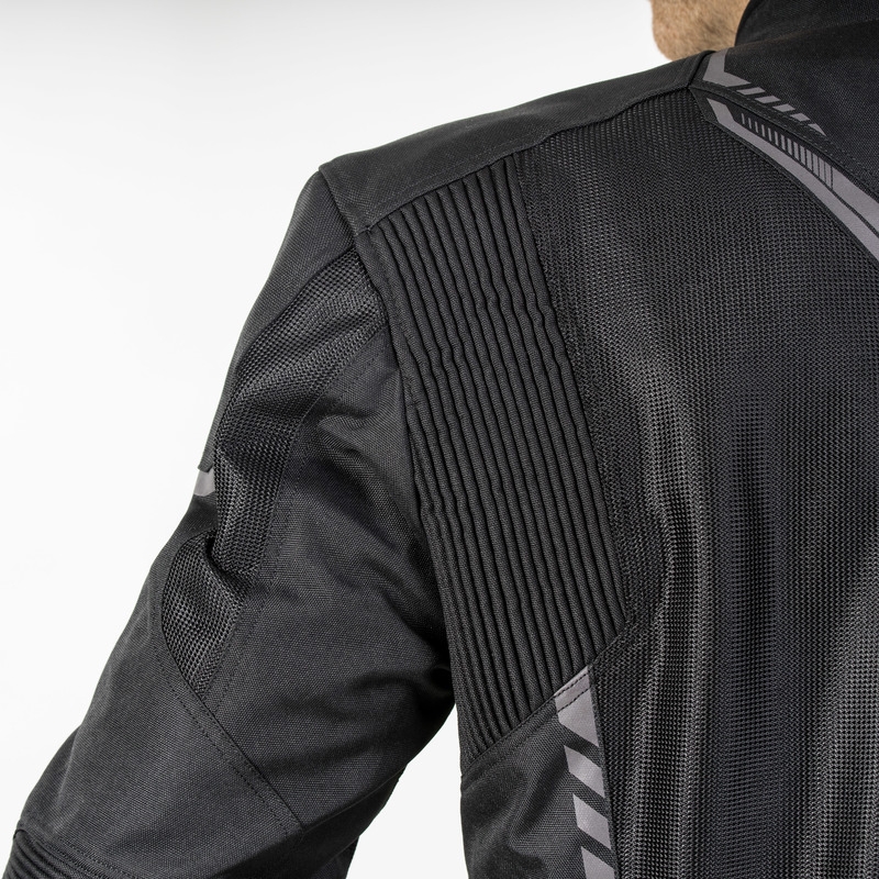 Bunda na motocykel Ozone Flow čierna výpredaj