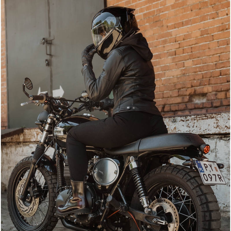 Dámske legíny na motocykel Ozone Chica čierne