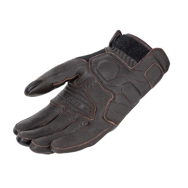 Rukavice na motocykel Rebelhorn Impala hnedé výpredaj