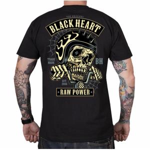 Pánske tričko Black Heart Raw Power Chopper