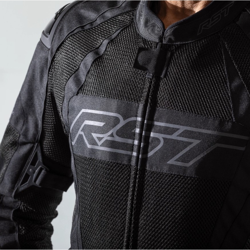 Bunda na motocykel RST Tractech Evo 4 Mesh Lightweight CE čierna výpredaj