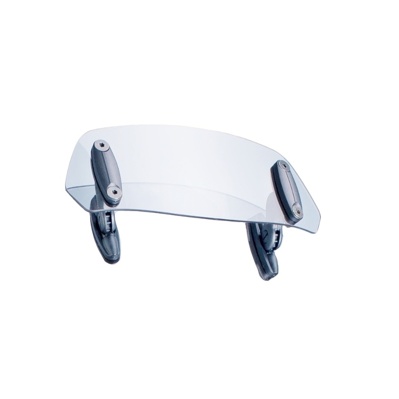 Prídavné plexi nastaviteľné PUIG upevnené skrutkami priehľadné