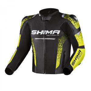Bunda na motocykel Shima STR 2.0 čierno-fluo žltá