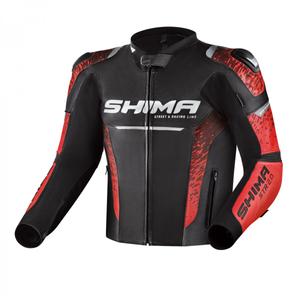 Bunda na motocykel Shima STR 2.0 čierno-červená