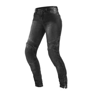 Dámske jeansy na motocykel Shima Jess čierne