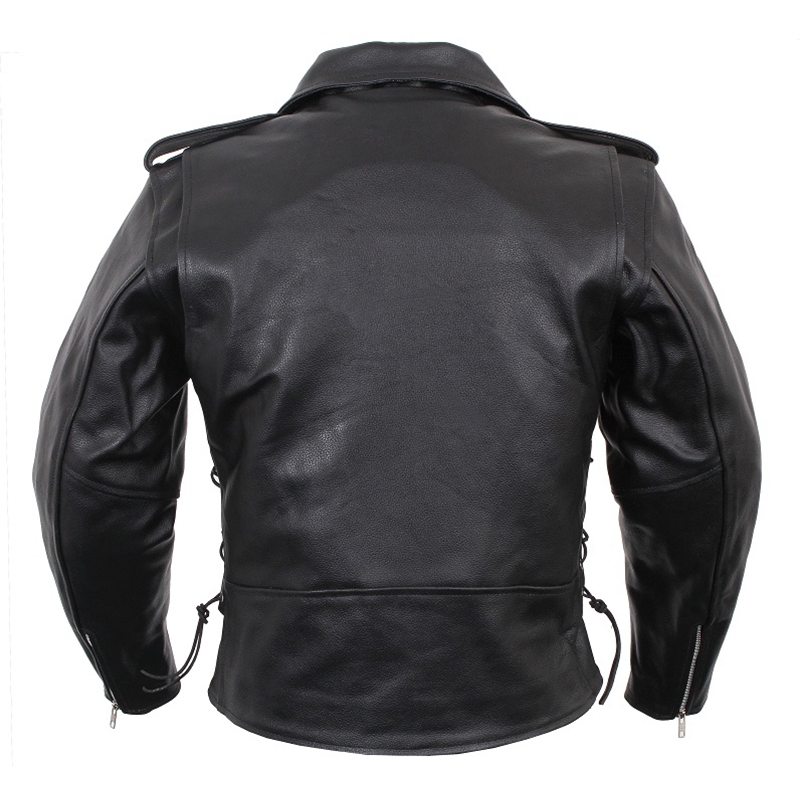 Kožená bunda na motocykel RSA - krivák výpredaj