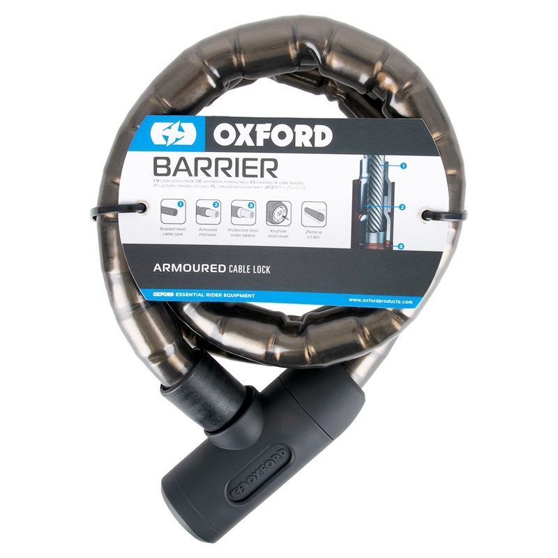 Zámok Oxford Barrier 1,4 m tmavý