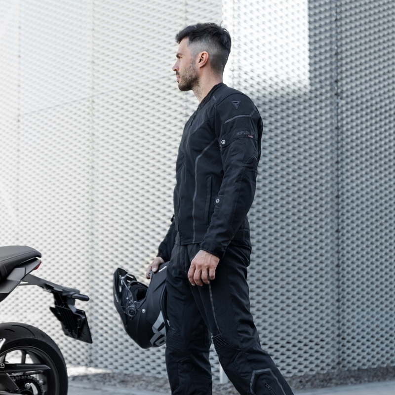 Bunda na motocykel Rebelhorn Hiflow IV čierna výpredaj