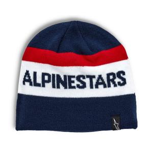 Čiapka Alpinestars Stake Beanie modro-červeno-biela