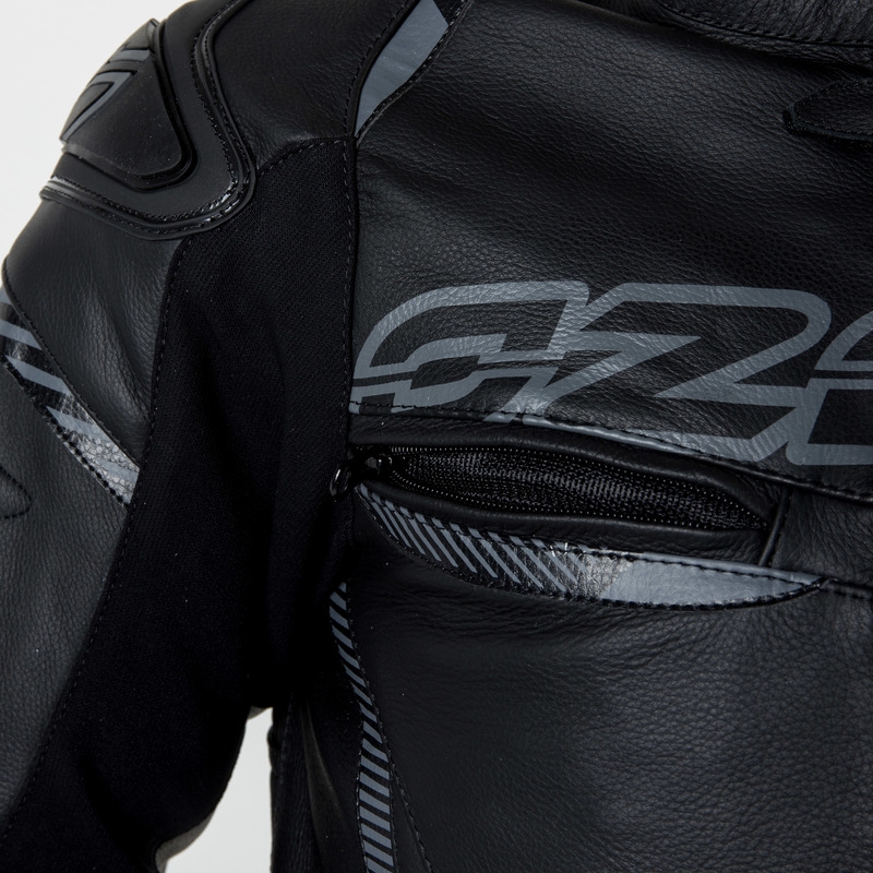 Bunda na motocykel Ozone RS600 čierno-sivá výpredaj