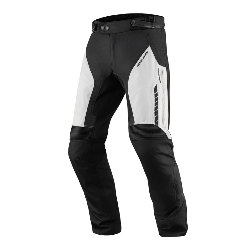 Moto nohavice Rebelhorn Hiker III čierno-sivé výpredaj