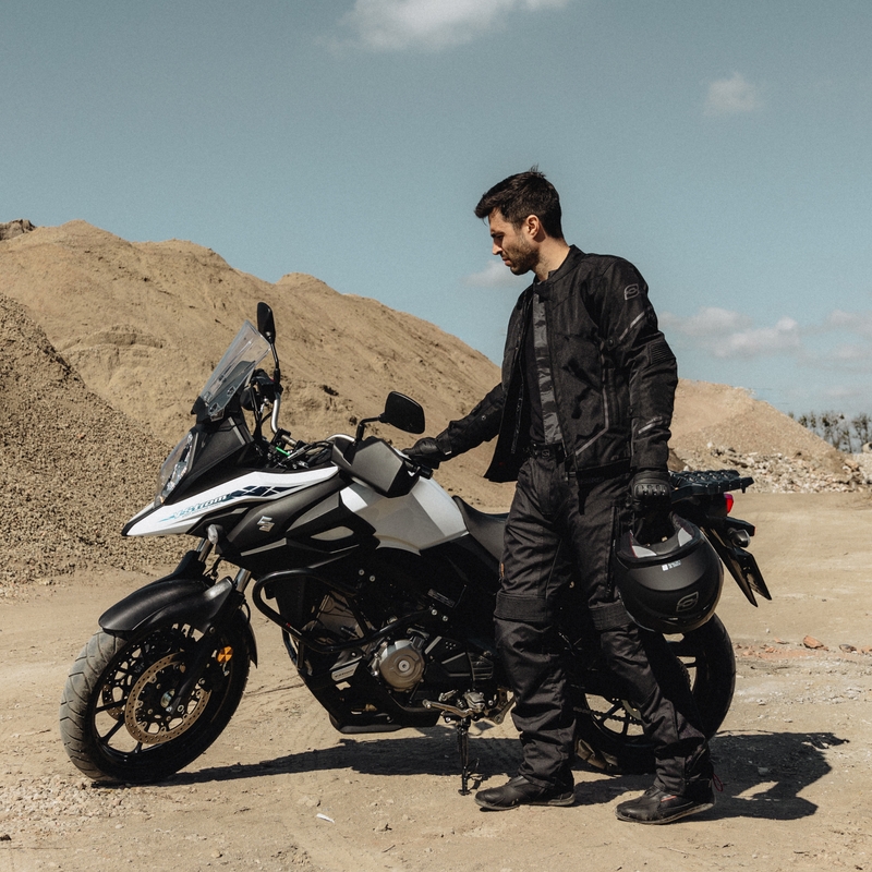 Moto bunda Ozone Jet II čierna výpredaj