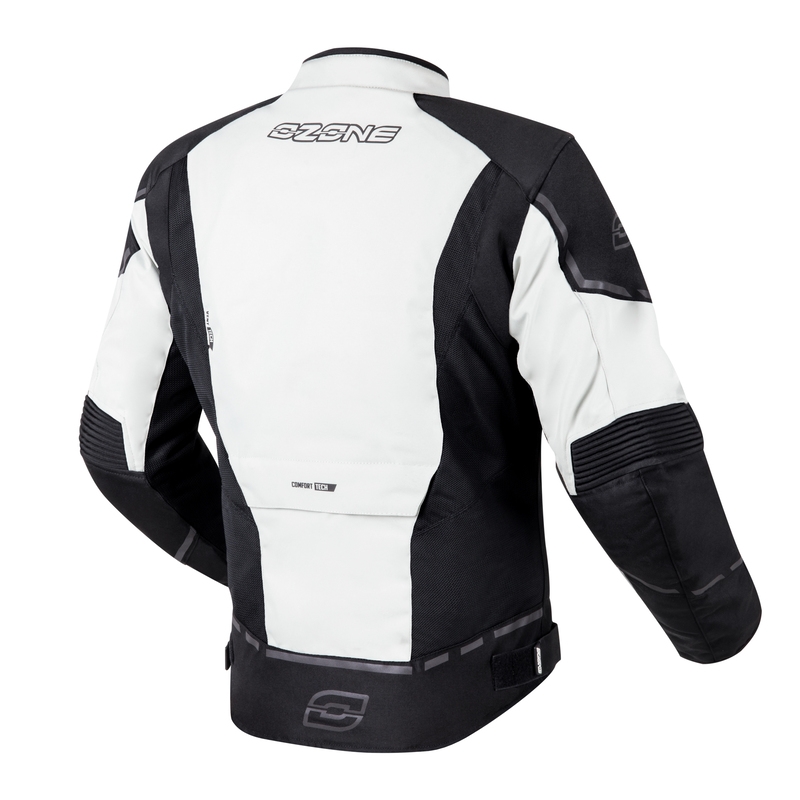 Moto bunda Ozone Jet II šedo-čierna výpredaj