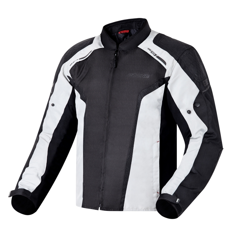 Bunda na motocykel Ozone Edge II čierno-šedá