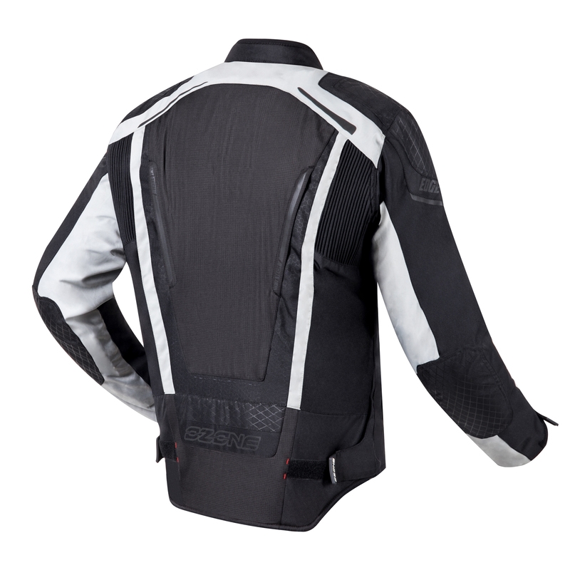 Bunda na motocykel Ozone Edge II čierno-šedá