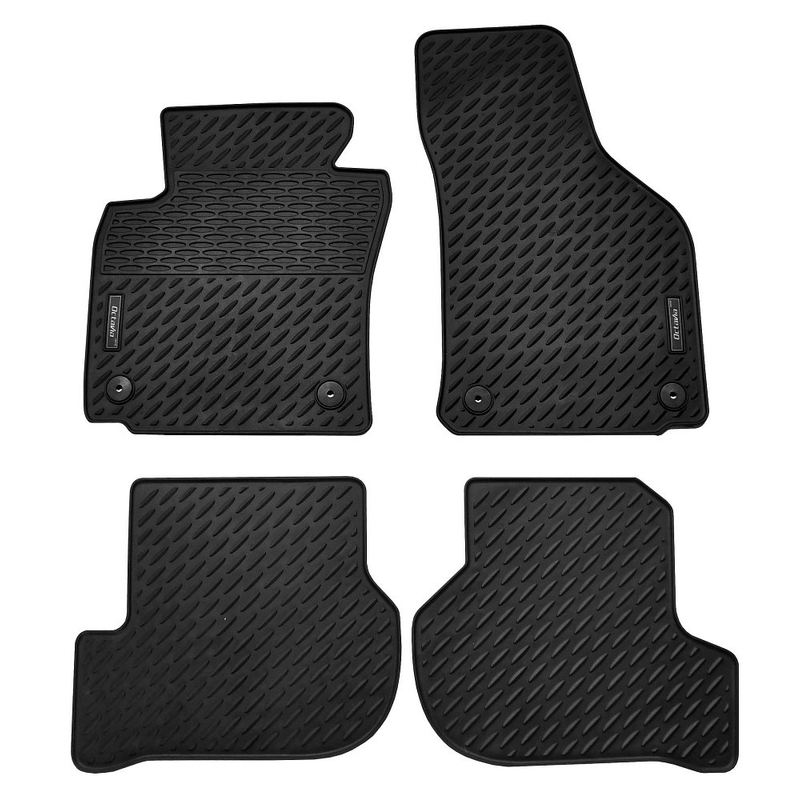 Koberce gumové PERFECT FIT sada 4 ks OCTAVIA II s fixáciou