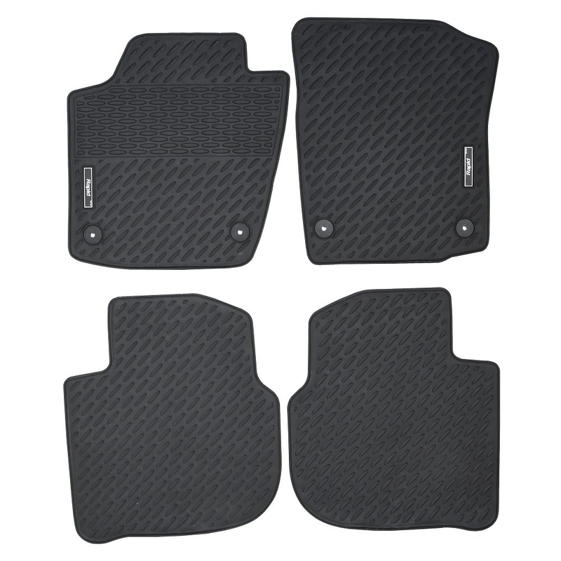 Koberce gumové PERFECT FIT sada 4 ks RAPID s fixáciou