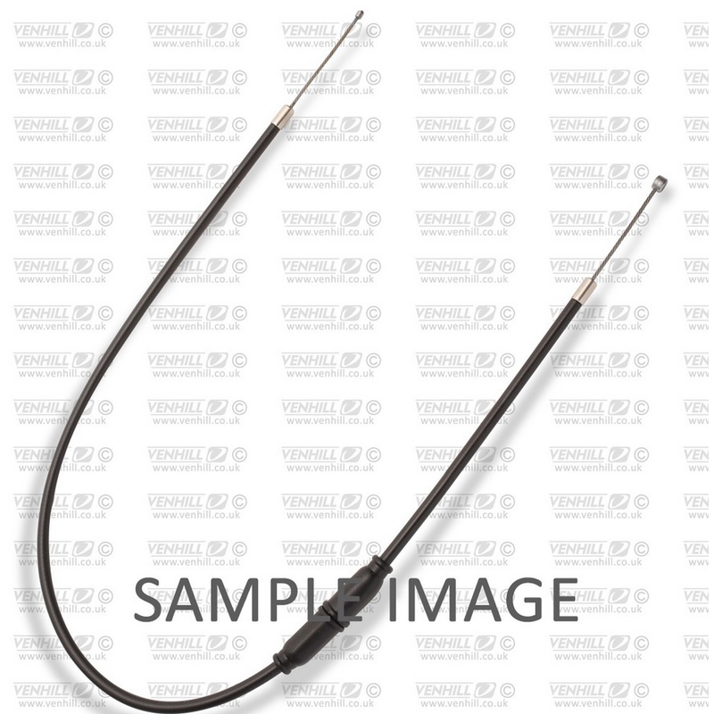Universal rear brake cable Venhill čierna