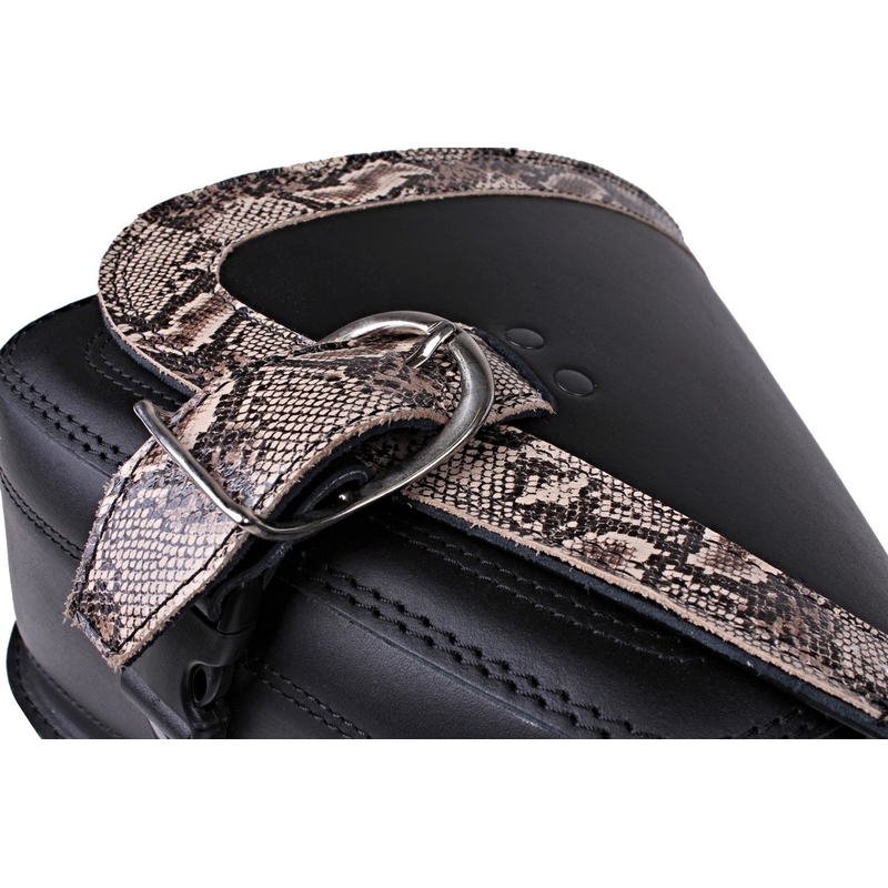 Kožená taška RSA Serpent na motorku HD Softail