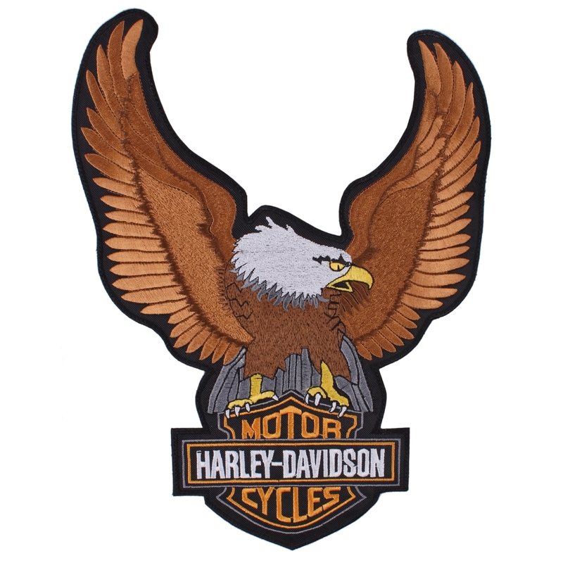 Nášivka Orol Harley Davidson - veľká