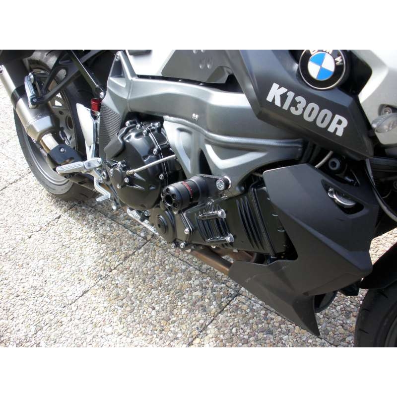 Protektory do prednej osi - BMW K1200R / K1300R / K1200S Gatling(PO)