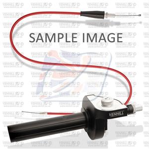 Twistgrip conversion 600A Venhill K01-4-034/9-RD s nízkym trením červené