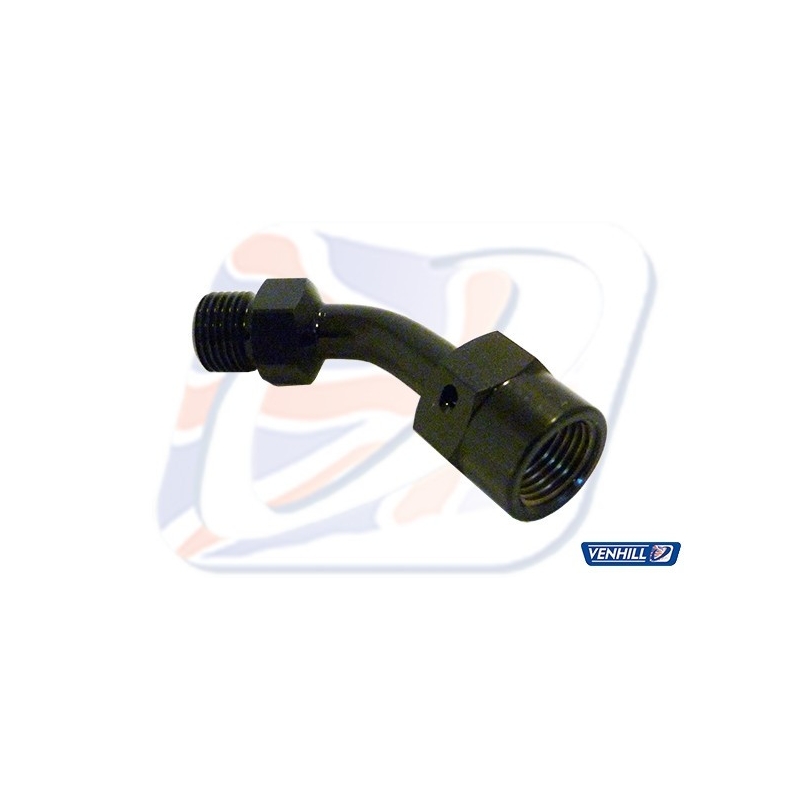 Otočný kĺb Venhill POWERHOSEPLUS 45 stupňov 1/8TH BSP čierna
