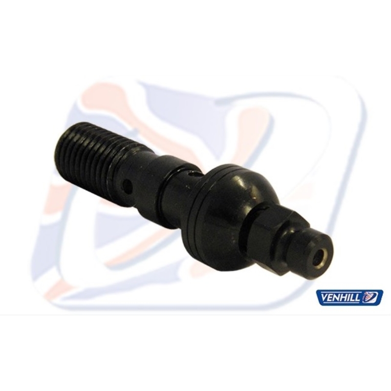 Banjo skrutka s odvzduš. Venhill 10x1.25mm čierna
