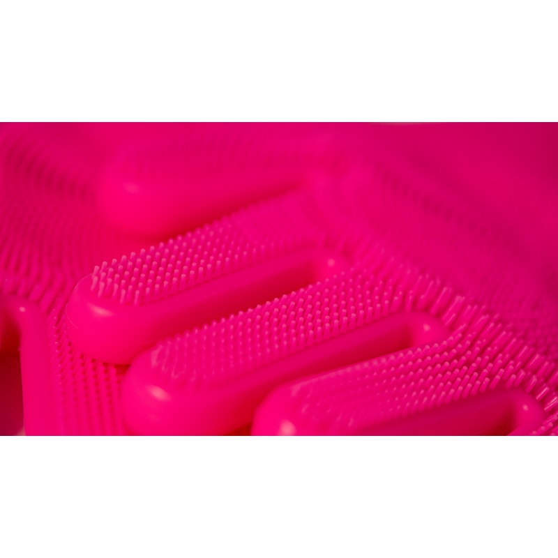 Gumové rukavice na čistenie MUC-OFF ružová S