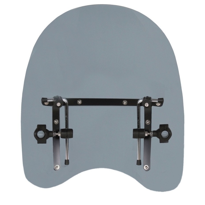 Plexisklo na motocykel R-TOOL Universal B - tmavé