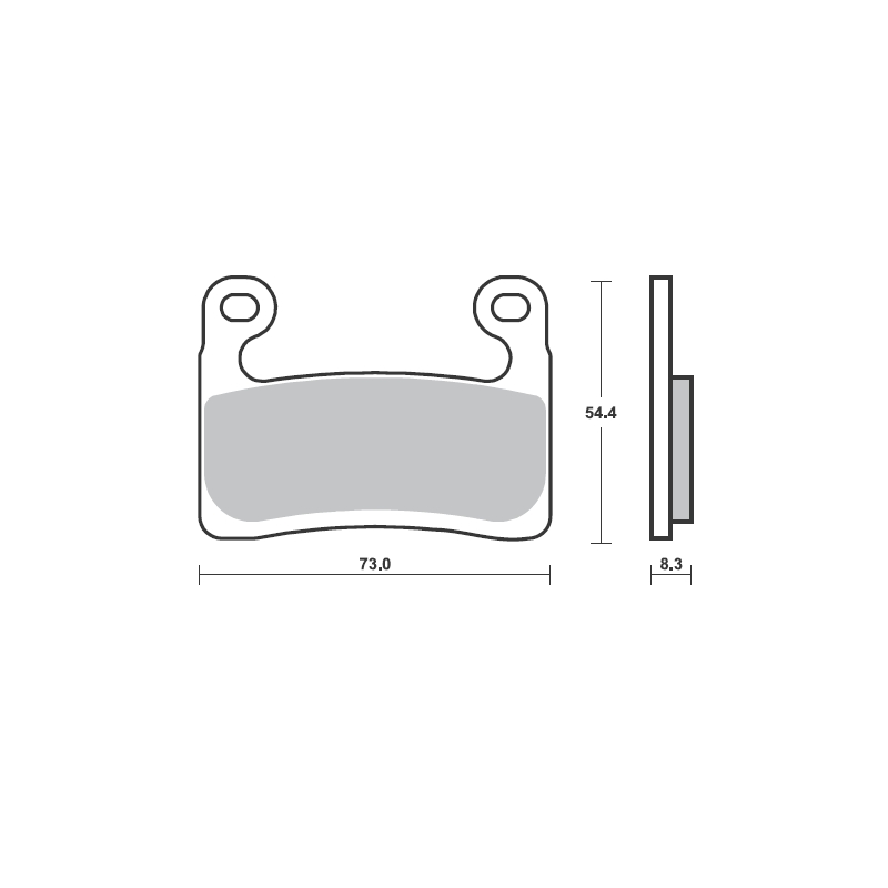 Brzdové obloženie BREMBO