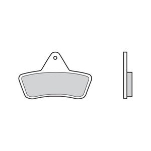 Brzdové obloženie BREMBO 07GR54SD