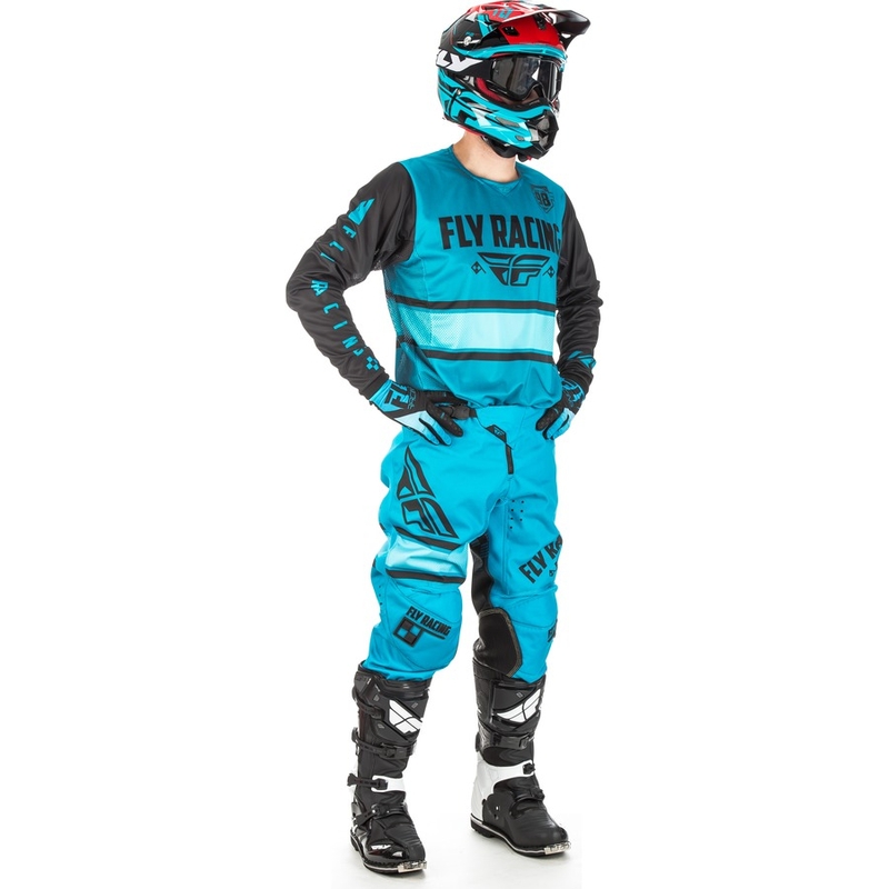 Motokrosový dres FLY Racing Kinetic ERA 2018 - USA modro-čierny