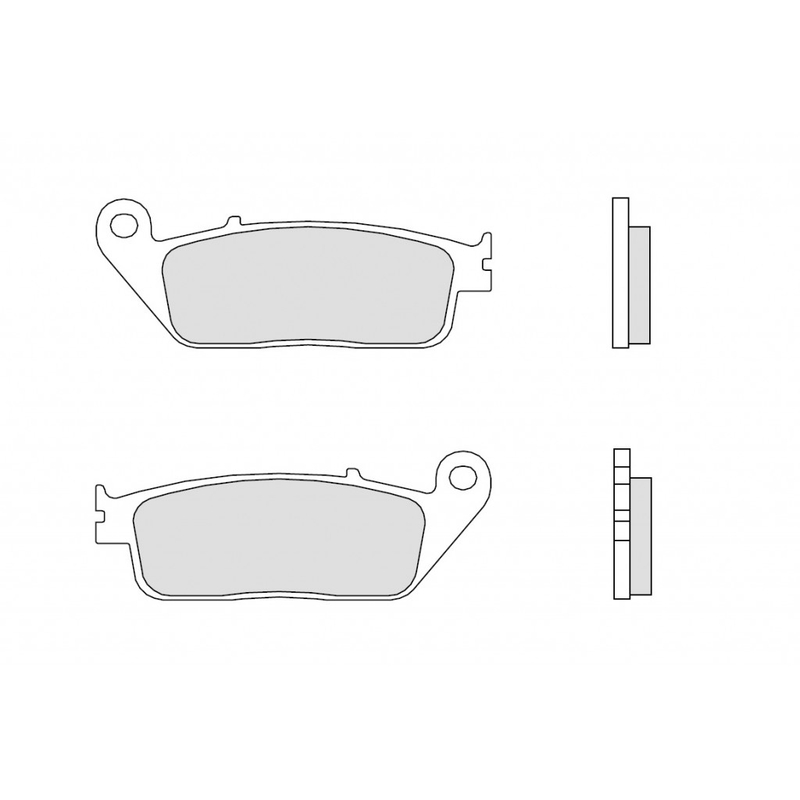 Brzdové obloženie BREMBO