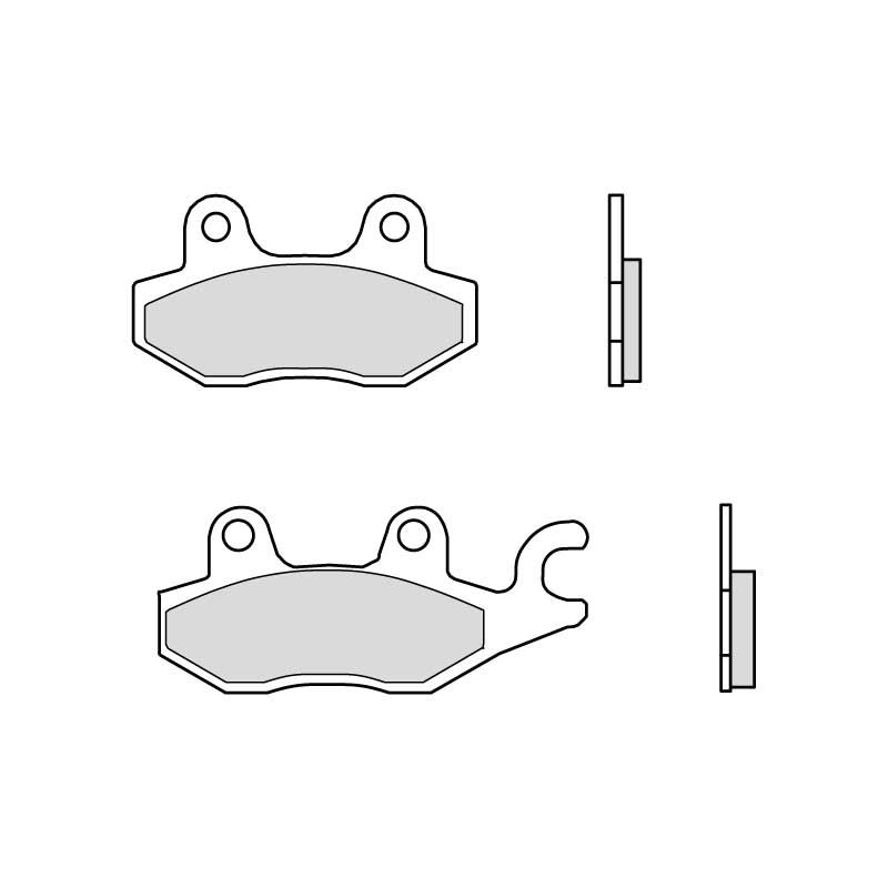 Brzdové obloženie BREMBO