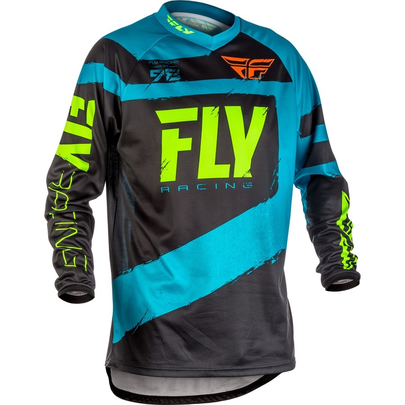 Motokrosový dres FLY Racing F-16 2018 - USA modro-čierny