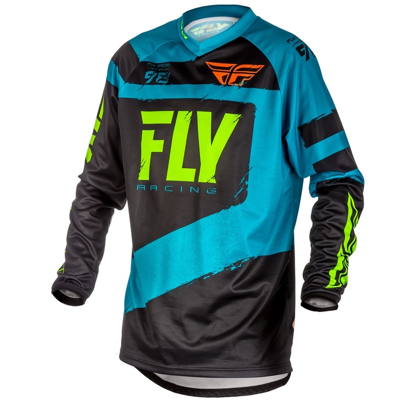 Motokrosový dres FLY Racing F-16 2018 - USA modro-čierny