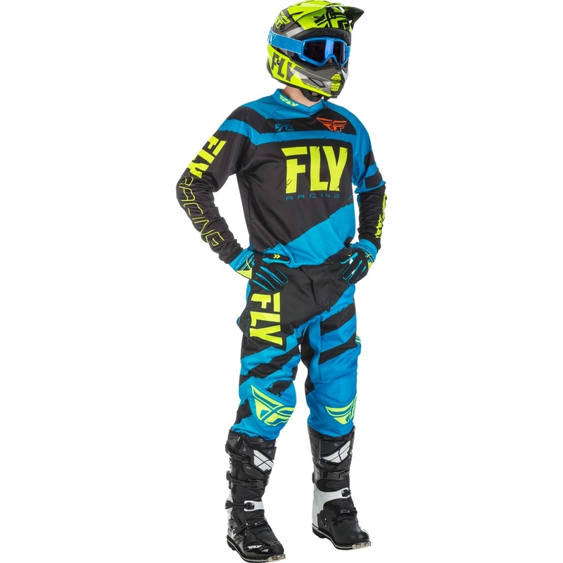 Motokrosový dres FLY Racing F-16 2018 - USA modro-čierny