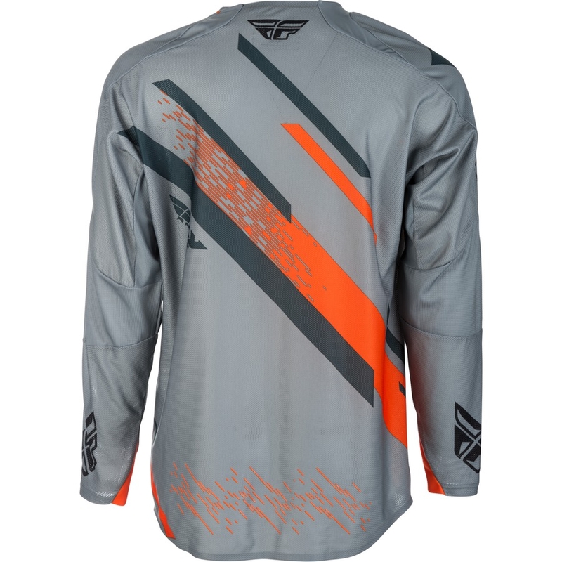 Motokrosový dres FLY Racing EVO 2018 - USA šedo-oranžovo-čierny